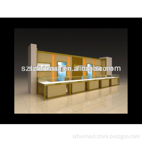 Free Design Jewelery Store Furniture Jewelry Display Cabinets and Showcase